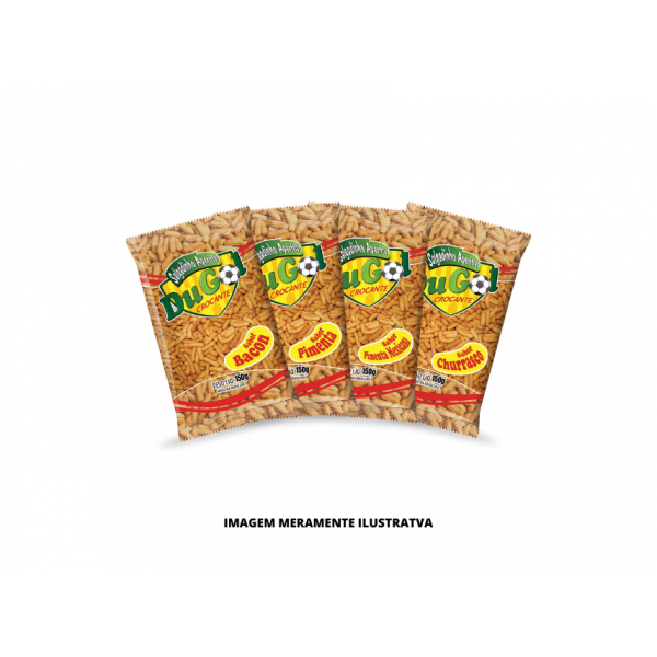 SALGADINHO APERITIVO - DUGOL - 150g CEBOLA E SALSA